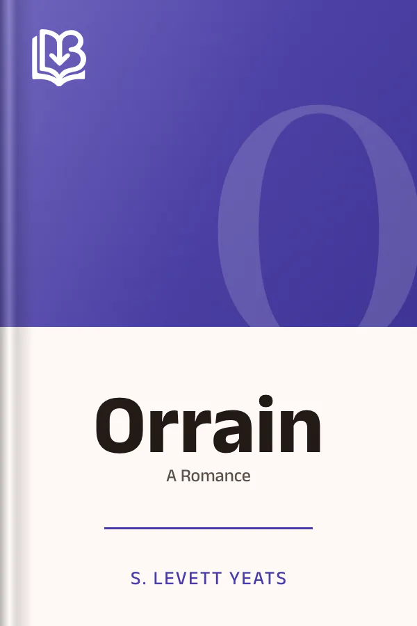 Orrain by S. Levett Yeats, book cover