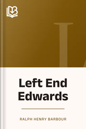 Left End Edwards by Ralph Henry Barbour, book cover