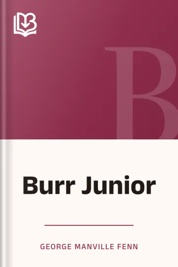 Burr Junior by George Manville Fenn, book cover