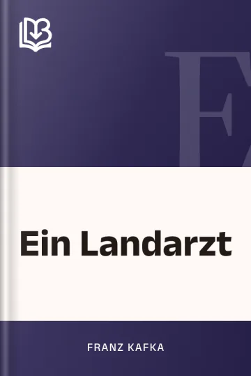 Ein Landarzt by Franz Kafka, book cover