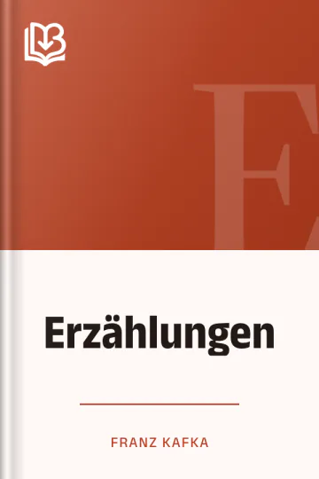 Erzählungen by Franz Kafka, book cover