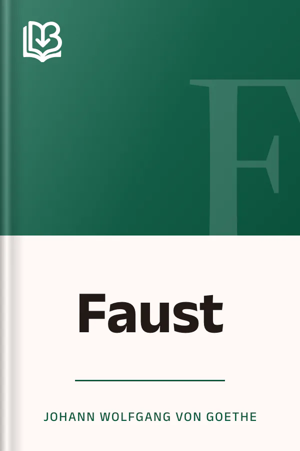 Faust by Johann Wolfgang von Goethe, book cover