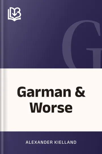Garman & Worse by Alexander Kielland, book cover