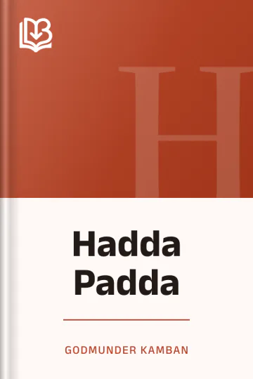 Hadda Padda by Godmunder Kamban, book cover