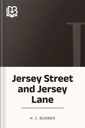 Jersey Street and Jersey Lane by H. C. Bunner, book cover