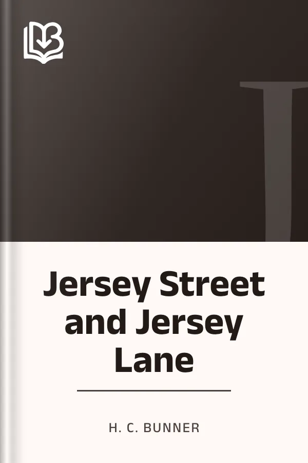 Jersey Street and Jersey Lane by H. C. Bunner, book cover