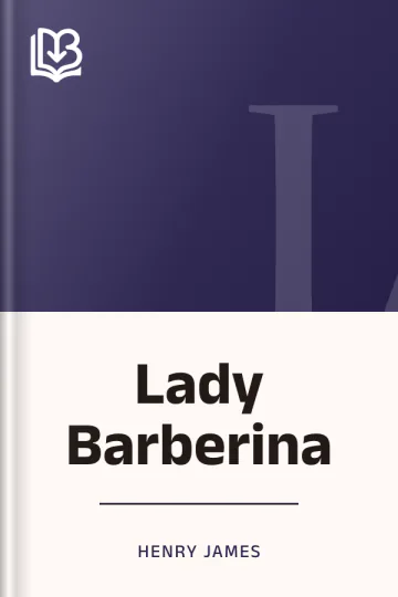 Lady Barberina by Henry James, book cover