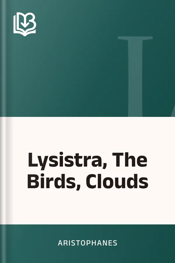 Lysistra, The Birds, Clouds by Aristophanes, book cover