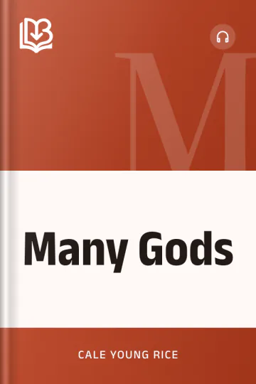 Many Gods by Cale Young Rice, book cover