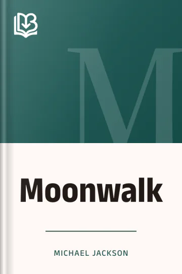 Moonwalk by Michael Jackson, book cover