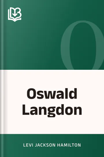 Oswald Langdon by Levi Jackson Hamilton, book cover