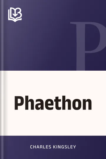 Phaethon by Charles Kingsley, book cover