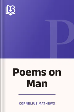 Poems on Man - Cornelius Mathews