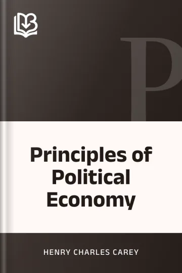 Principles of Political Economy by Henry Charles Carey, book cover