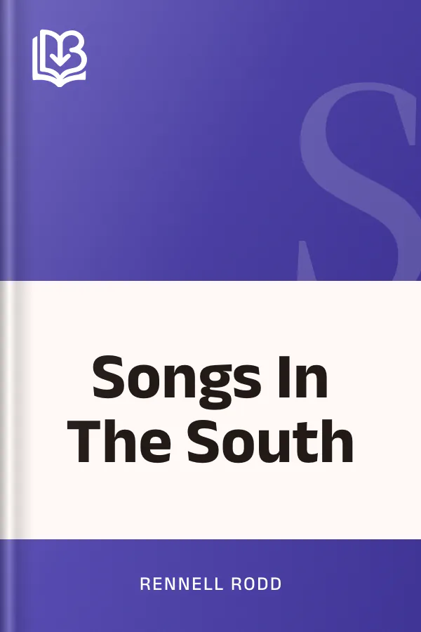 Songs In The South by Rennell Rodd, book cover
