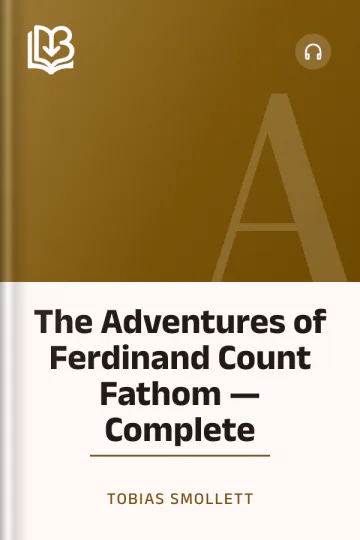 The Adventures of Ferdinand Count Fathom — Complete by Tobias Smollett, book cover