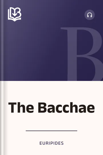 The Bacchae by Euripides, book cover