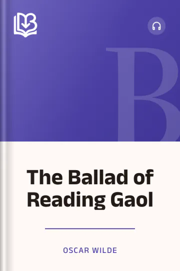 The Ballad of Reading Gaol by Oscar Wilde, book cover