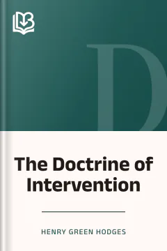 The Doctrine of Intervention - Henry Green Hodges