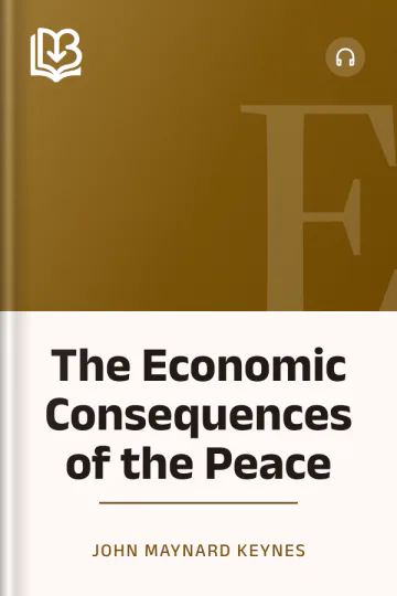 The Economic Consequences of the Peace by John Maynard Keynes, book cover