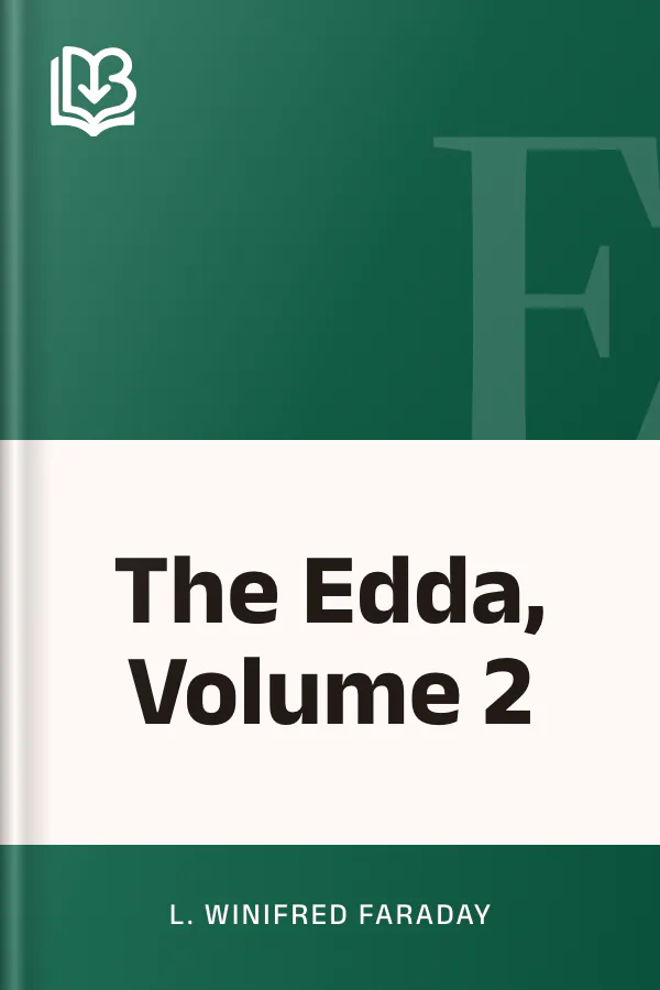The Edda, Volume 2 by L. Winifred Faraday, book cover