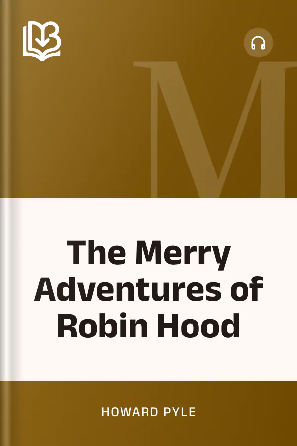 The Merry Adventures of Robin Hood by Howard Pyle, book cover