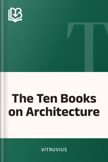 The Ten Books on Architecture by Vitruvius, book cover