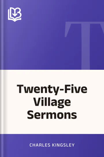 Twenty-Five Village Sermons by Charles Kingsley, book cover