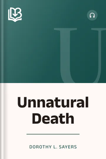 Unnatural Death by Dorothy L. Sayers, book cover