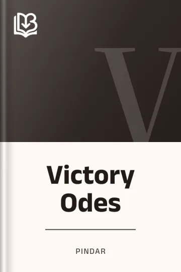 Victory Odes by Pindar, book cover