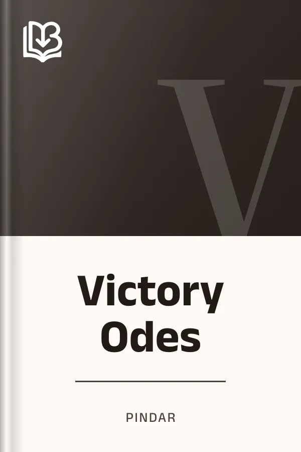Victory Odes by Pindar, book cover