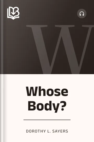 Whose Body? by Dorothy L. Sayers, book cover
