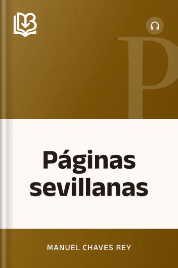 Páginas sevillanas de Manuel Chaves Rey, portada del libro