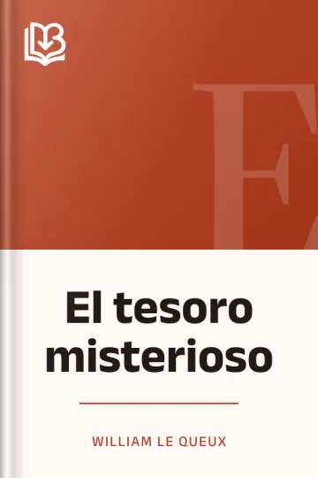 El tesoro misterioso de William Le Queux, portada del libro