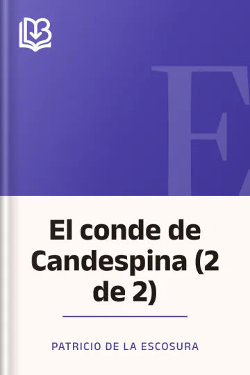 El conde de Candespina (2 de 2) de Patricio de la Escosura, portada del libro