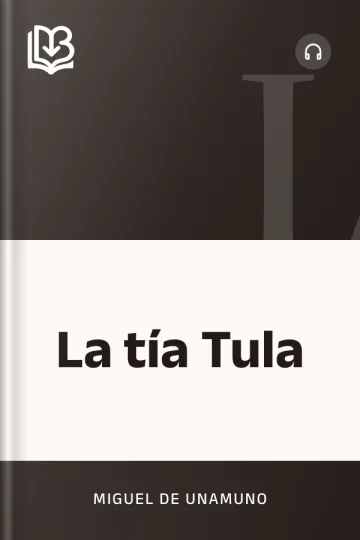 La tía Tula de Miguel de Unamuno, portada del libro