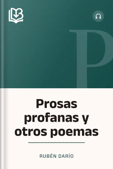 Prosas profanas y otros poemas de Rubén Darío, portada del libro