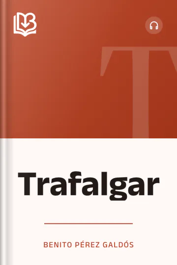Trafalgar de Benito Pérez Galdós, portada del libro