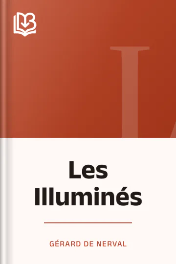 Les Illuminés de Gérard de Nerval, couverture du livre