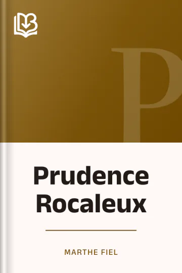 Prudence Rocaleux de Marthe Fiel, couverture du livre