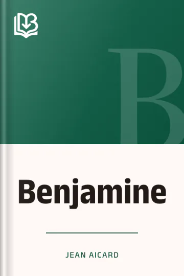 Benjamine de Jean Aicard, couverture du livre