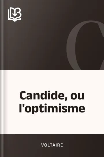 Candide, ou l'optimisme de Voltaire, couverture du livre