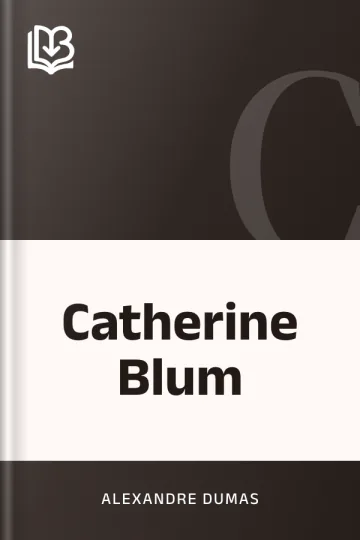 Catherine Blum d’Alexandre Dumas, couverture du livre