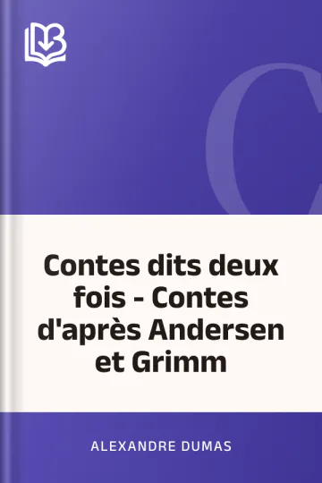 Contes dits deux fois - Contes d'après Andersen et Grimm d’Alexandre Dumas, couverture du livre