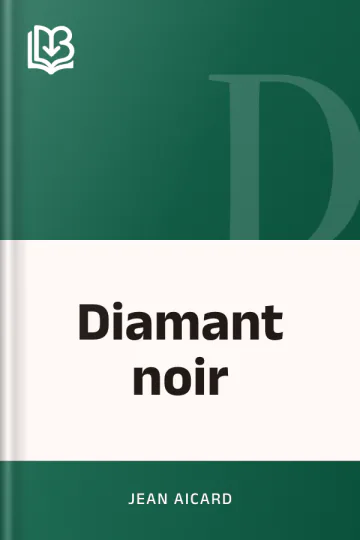 Diamant noir de Jean Aicard, couverture du livre