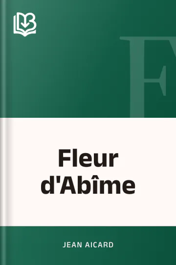 Fleur d'Abîme de Jean Aicard, couverture du livre