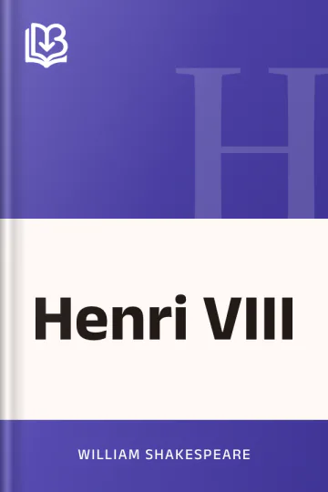 Henri VIII de William Shakespeare, couverture du livre