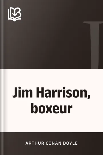 Jim Harrison, boxeur d’Arthur Conan Doyle, couverture du livre