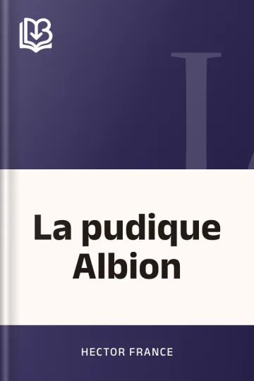 La pudique Albion d’Hector France, couverture du livre