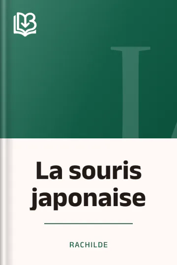 La souris japonaise de Rachilde, couverture du livre